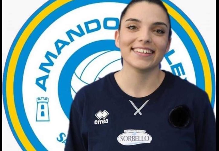 Alessia Marcello prima foto in maglia Amando Volley