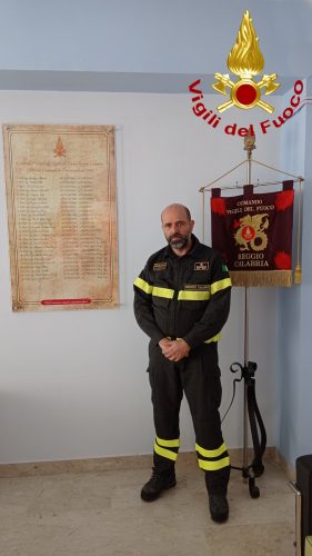 Carlo Metelli, già comandante Vigili del fuoco RC (6.12.2021)
