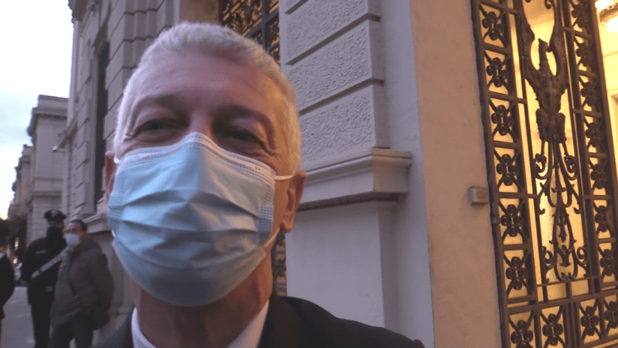 Nicola Morra, presidente della Commissione parlamentare Antimafia (6.12.2021)