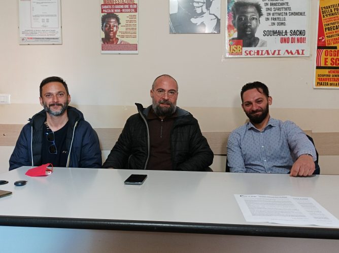 da sx: Ruggero Marra, Peppe Marra, Marco Miceli (21.12.2021)