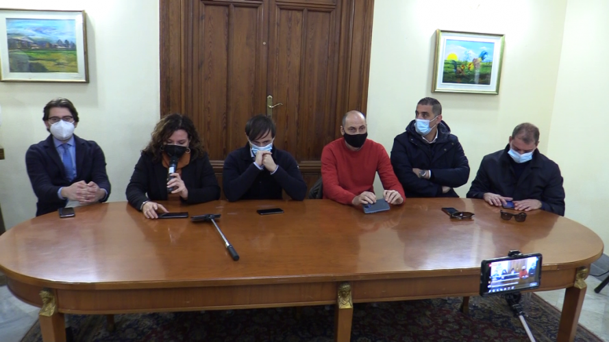 Conferenza stampa Democratici progressisti e metropolitani (20.12.2021)