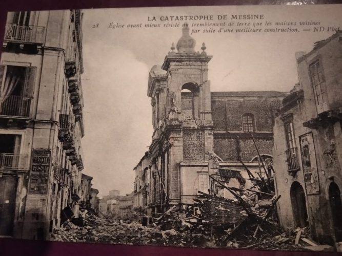 Terremoto del 1908. Chiesa della Maddalena