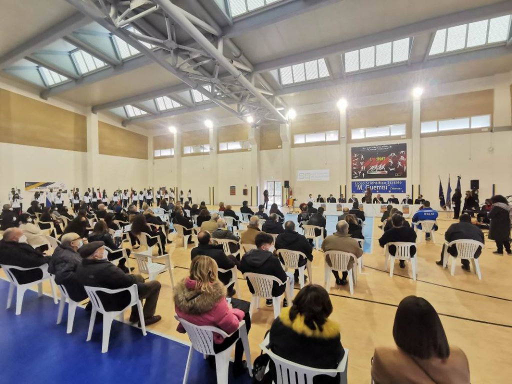 L’inaugurazione del Palasport del Liceo scientifico “Guerrisi” di Cittanova (22.12.2021)