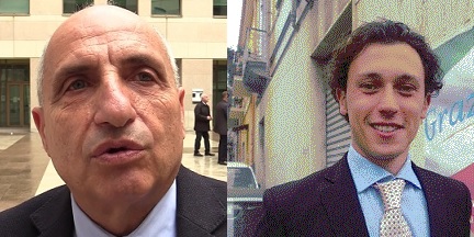 da sx: Giuseppe Gelardi (anti-'Ndrangheta) e Giuseppe Mattiani (Riforme), i due presidenti di Commissione consiliare alla Regione eletti il 23.12.2021