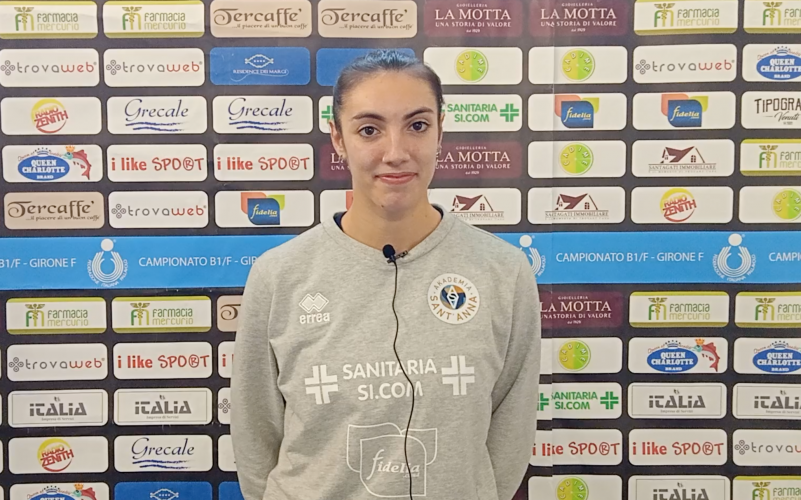 Prossima sfida di Akademia Sant'Anna contro il Desi Volley Palmi, a presentare la sfida Giulia Cardoni