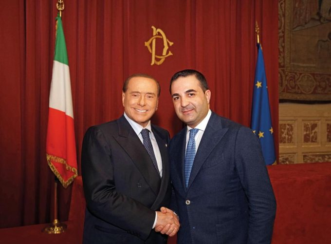 Silvio Berlusconi e Francesco Cannizzaro