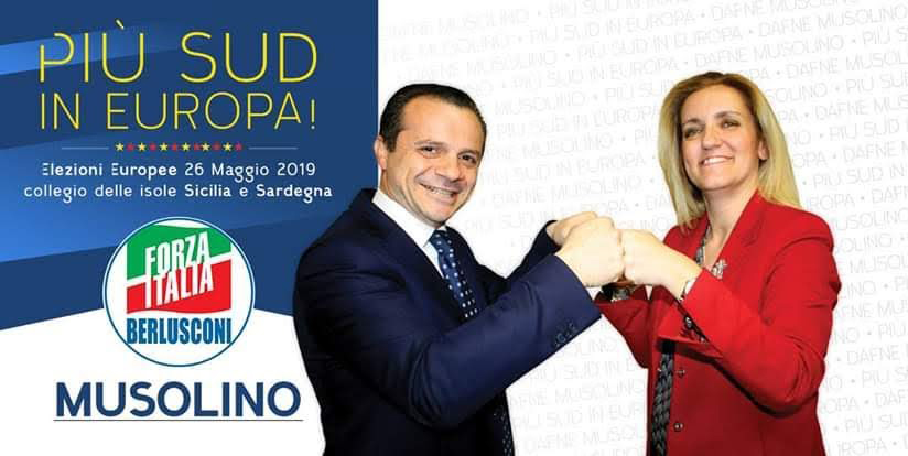 Musolino e De Luca al tempo della candidatura per Forza Italia