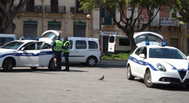 Polizia locale di Reggio Calabria in azione