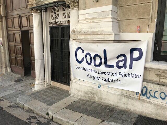 Operatori psichiatrici a Reggio Calabria: una delle proteste del Coolap nel 2021