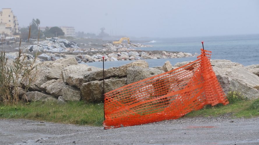 lavori ripascimento galati marina