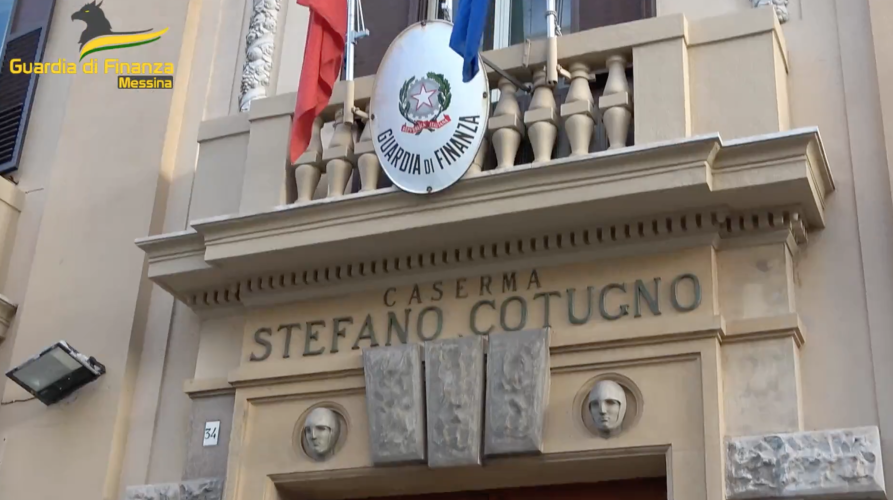 Guardia di finanza a Messina