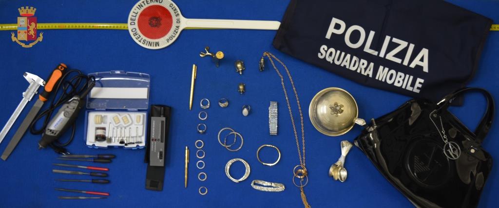 Refurtiva recuperata dalla Polizia, fermati 3 georgiani (2.2.2022)