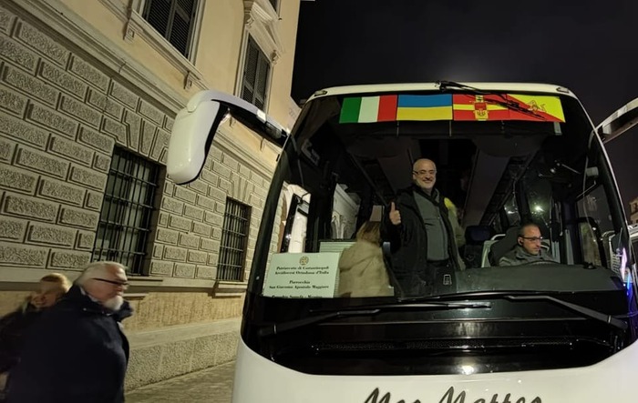 Volontari messinesi per l'Ucraina