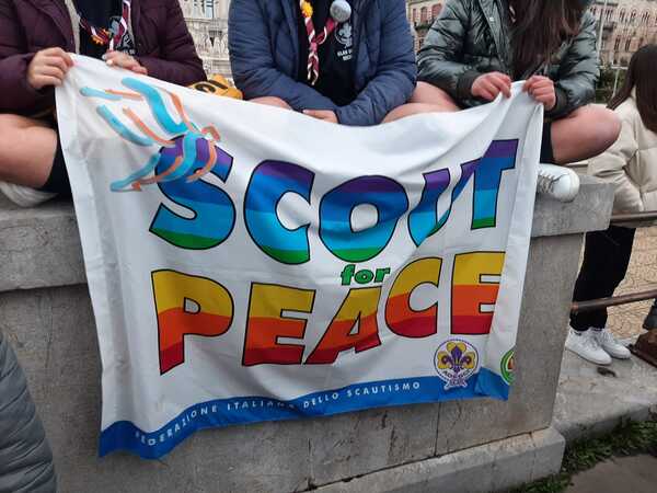 Gli scout messinesi per la pace