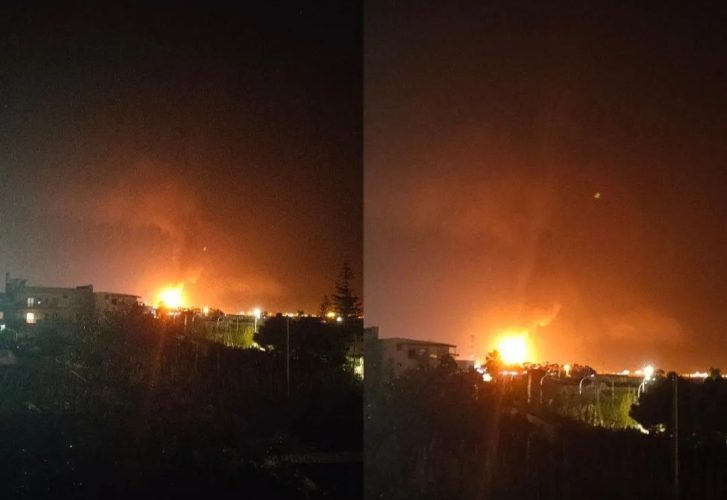 raffineria milazzo fiamme