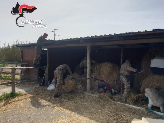 Taormina droga perquisizione cacciatori di calabria Cc