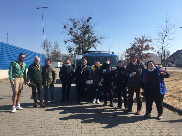 Volontari messinesi in Polonia per l'Ucraina