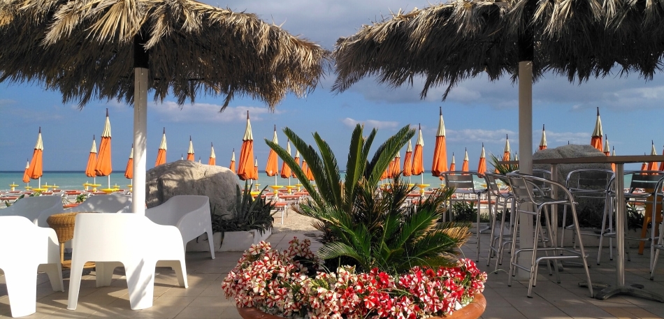 Un lido sulle coste del Reggino