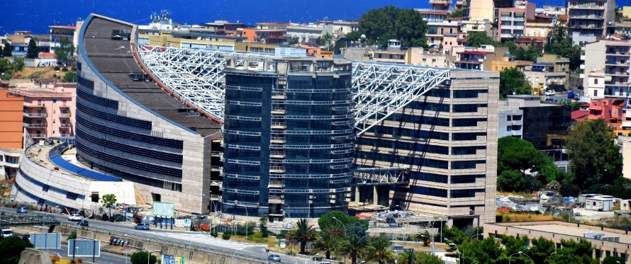Il cantiere del nuovo Tribunale di Reggio Calabria