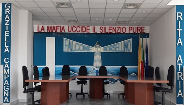 Rometta aula vittime della mafia