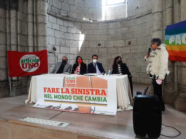 Congresso provinciale di Articolo 1 a Messina