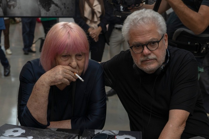 Letizia Battaglia e Roberto Andò