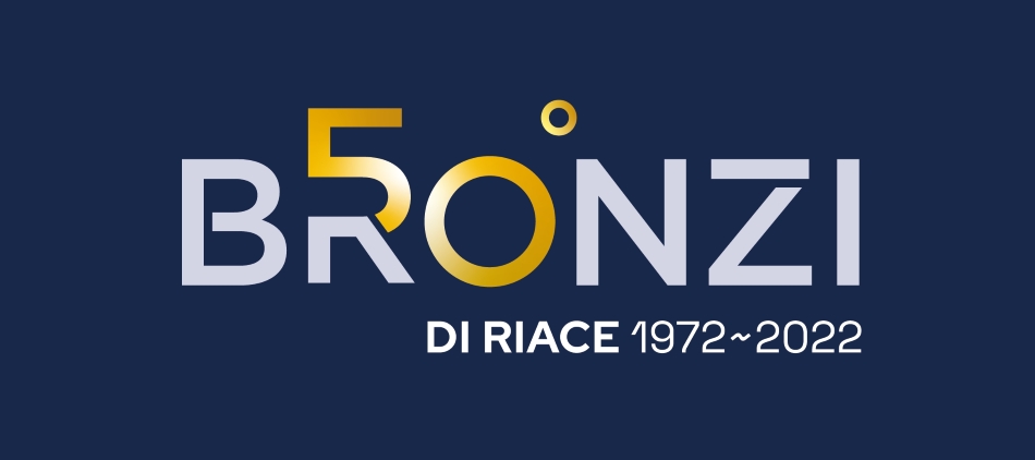 Logo cinquantenario Bronzi di Riace