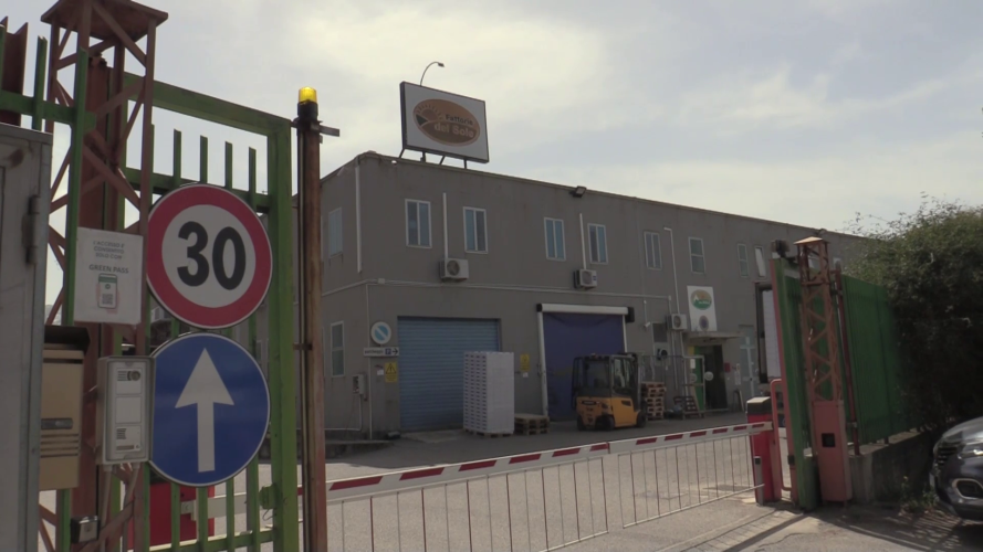 Lo stabilimento Alival-Lactalis a Reggio Calabria