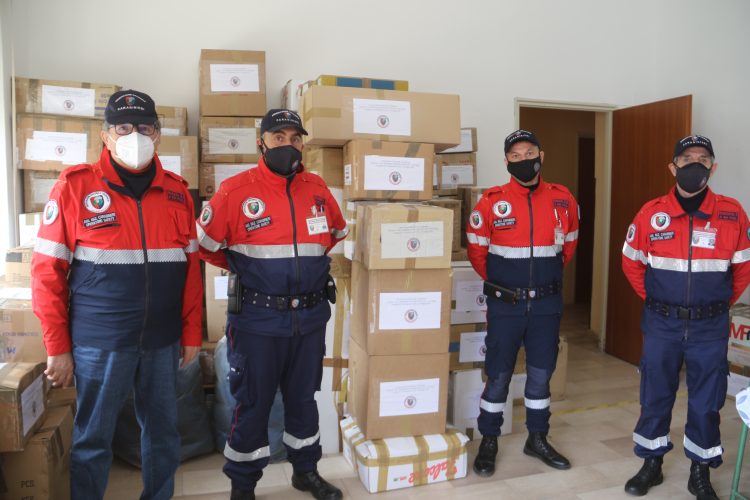 Gruppo di volontariato della Sezione Carabinieri di Gaggi