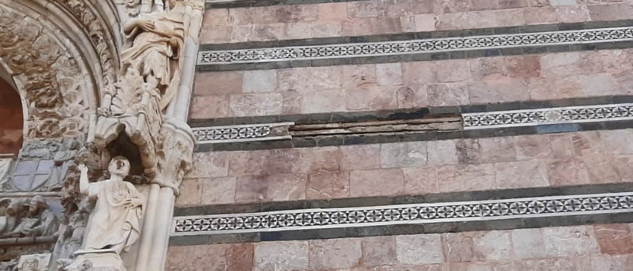 Pezzi di marmo Duomo di Messina