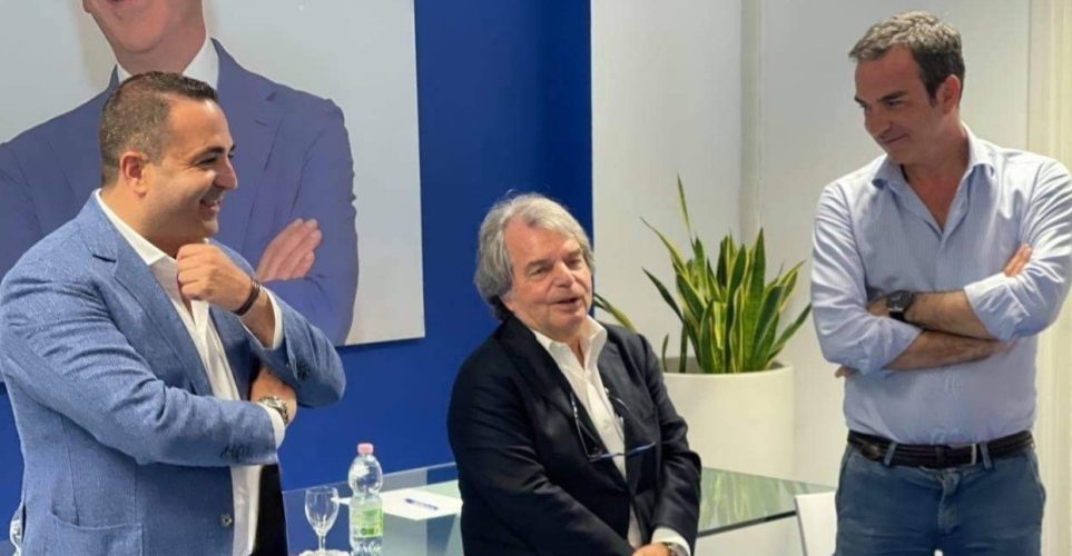 da sx: Ciccio Cannizzaro, Renato Brunetta, Roberto Occhiuto