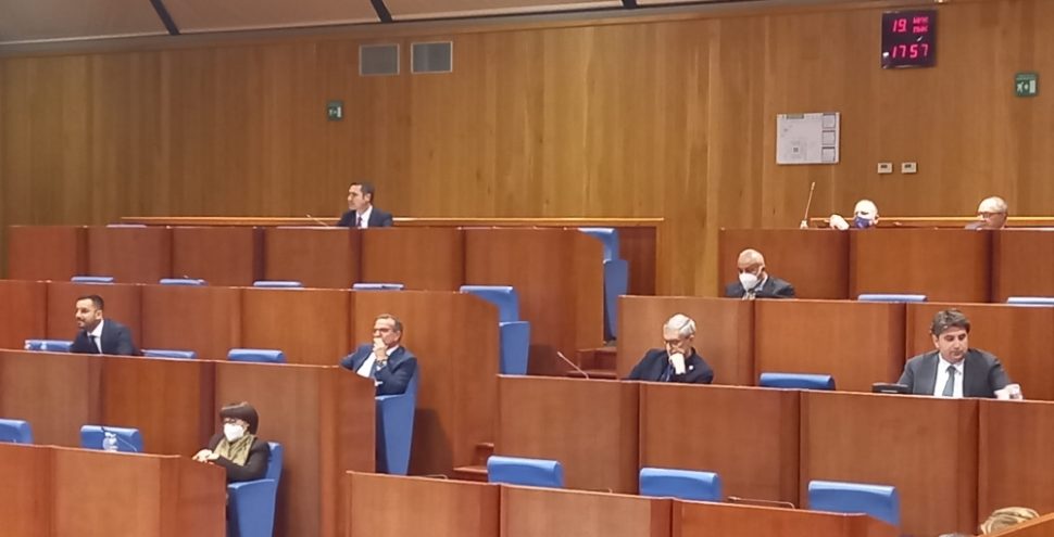 La seduta del 19 aprile 2022 del Consiglio regionale