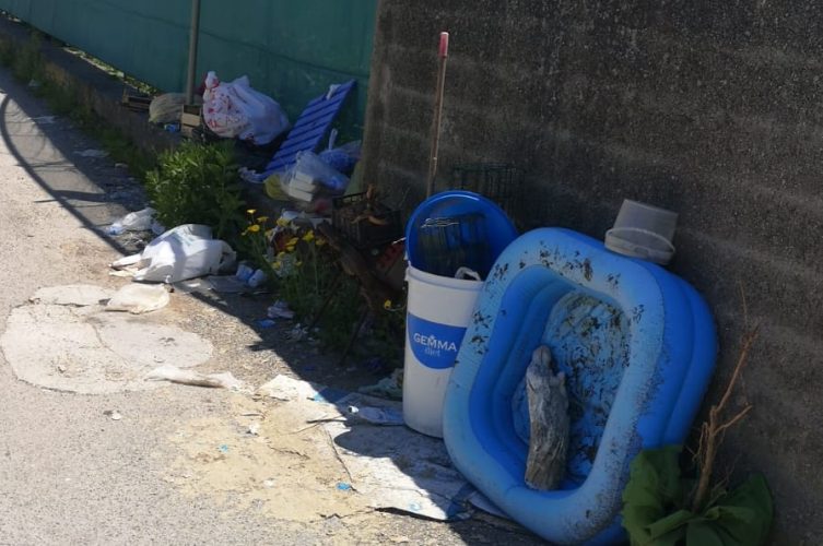 Milazzo abbandono rifiuti