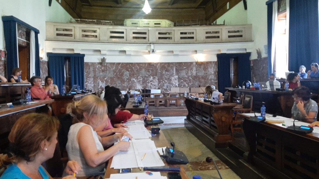 L'Ufficio centrale a Palazzo Zanca