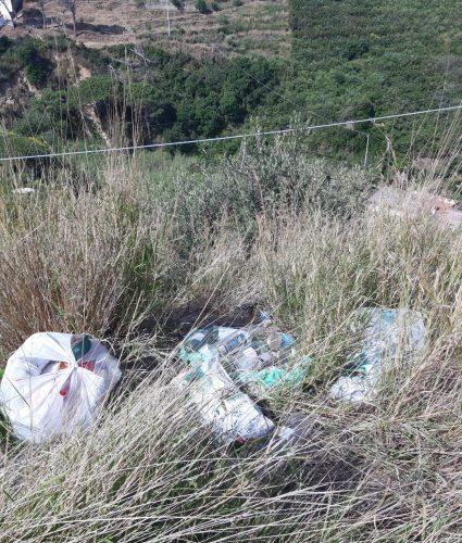 Segnalazione WhatsApp Discarica a Calamona