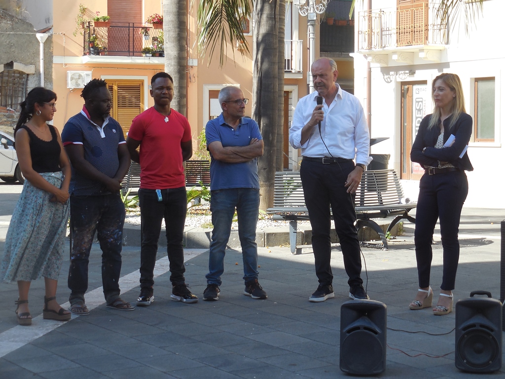 Milazzo cooperativa utopia estemporanea d'arte