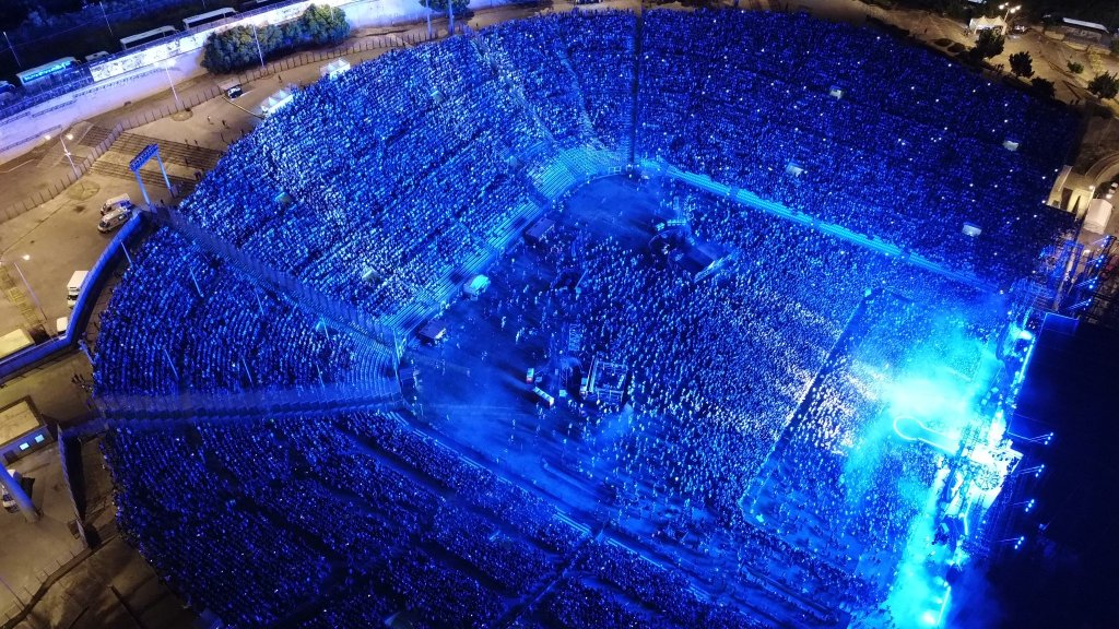 Concerto Vasco nel 2022 allo stadio "Franco Scoglio"