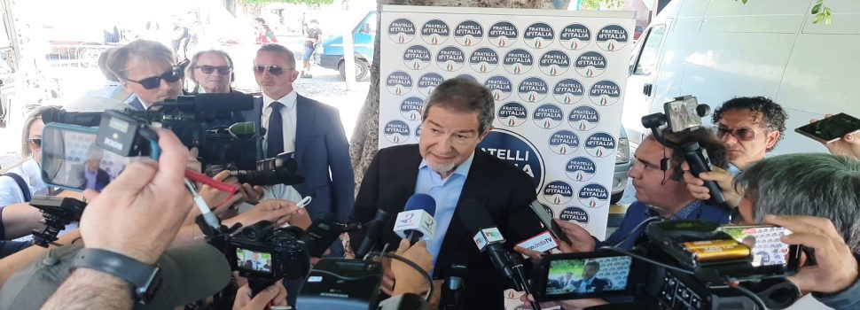 Musumeci canidato al Senato e tutte le candidature di Fratelli d'Italia in Sicilia