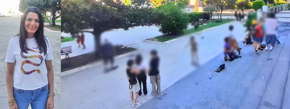 Cannata in piazza Unione Europea