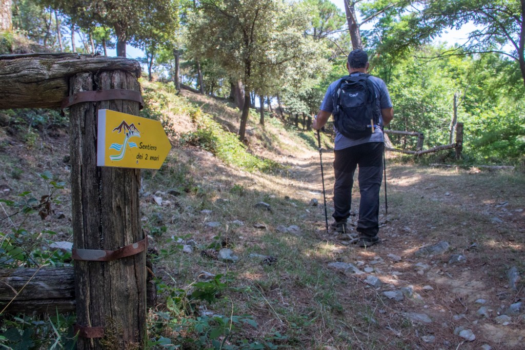 sentiero dei due mari messina camminare i peloritani