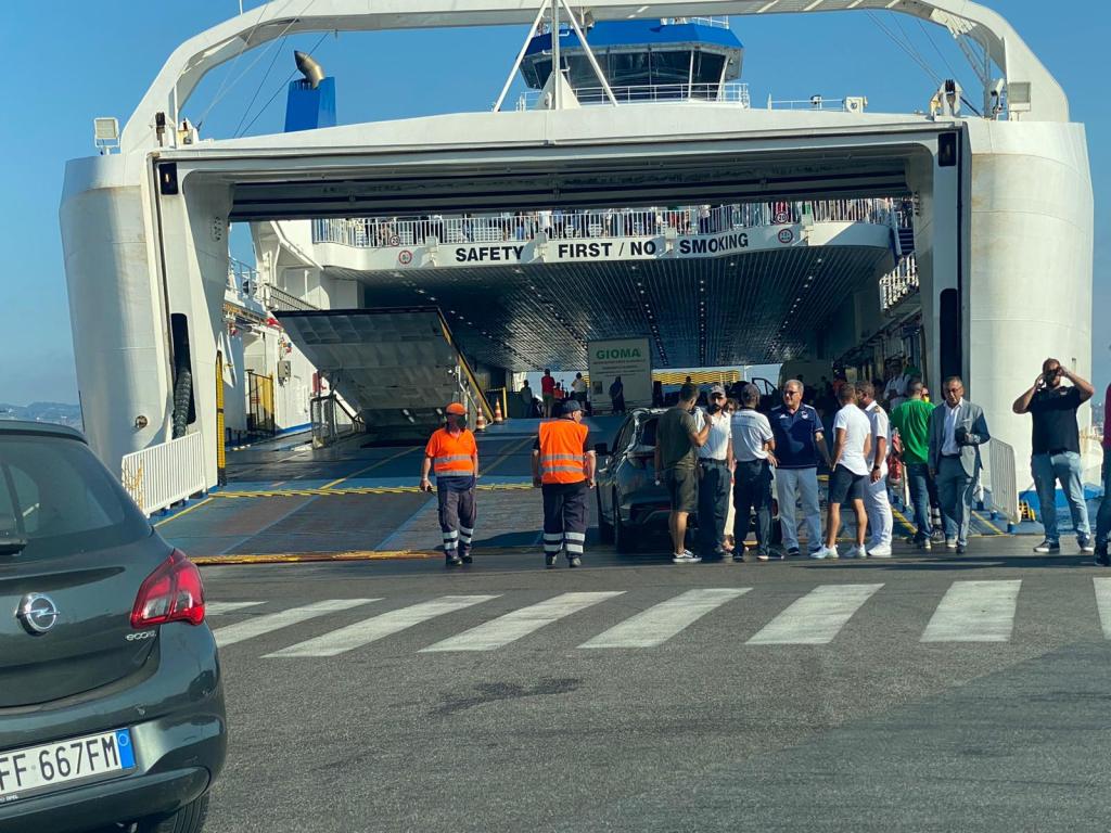 Incidente sulla "Elio" a Villa San Giovanni (18.7.2022)