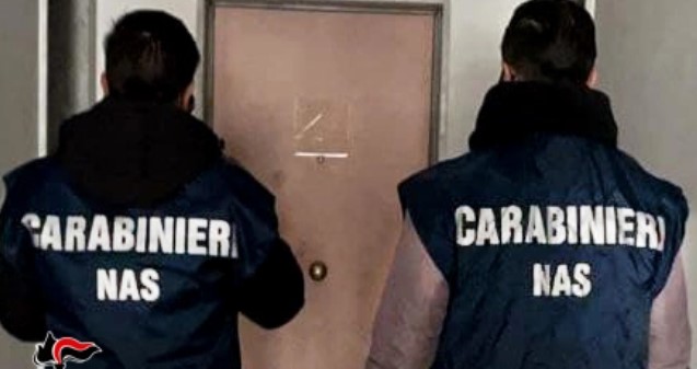 Nas dei Carabinieri in azione