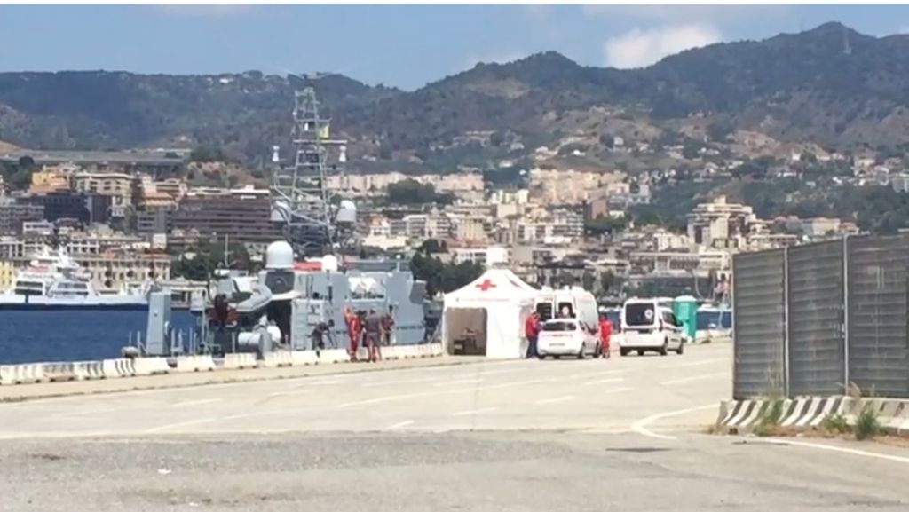 Messina. 104 migranti diretti verso il Molo Norimberga
