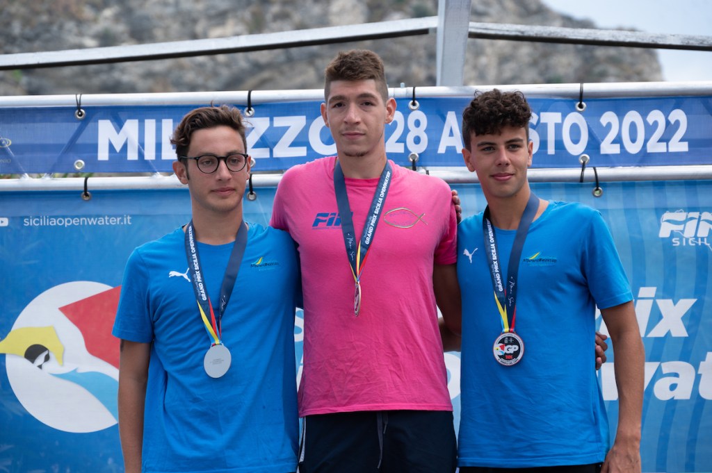 podio maschile 10 km periplo del capo milazzo