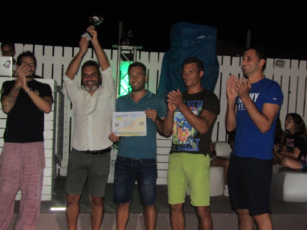premiazione del bauso beach volley