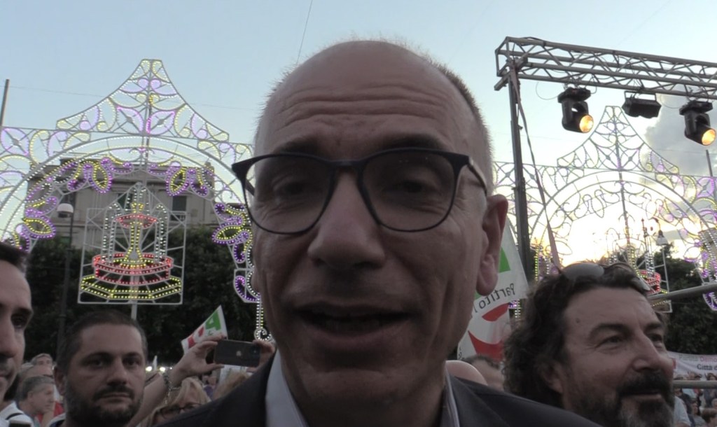 Enrico Letta a Reggio Calabria