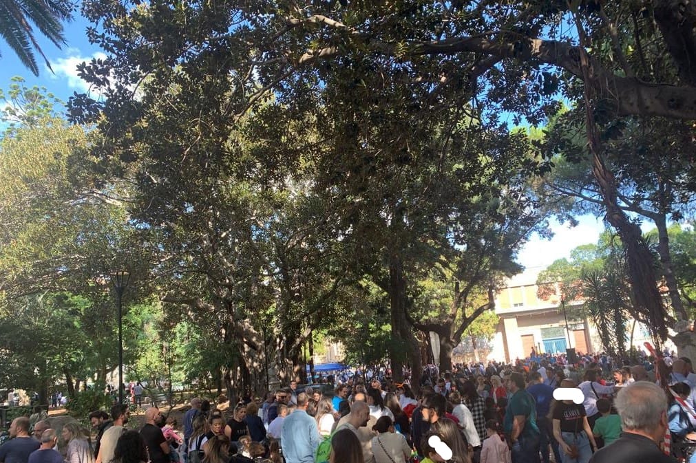 Messina. Un'animatissima festa di Halloween a Villa Mazzini VIDEO