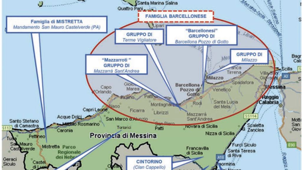dia mappa messina provincia I sem 22