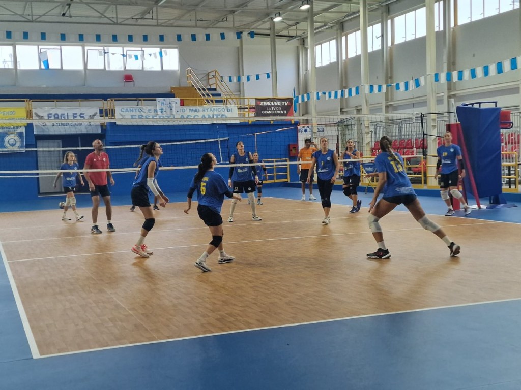 allenamento amando volley santa teresa