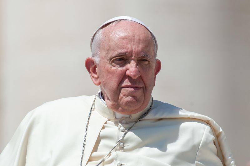 Papa Francesco è ricoverato per un'infezione respiratoria